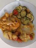 Turkey Tenderloin with Apple Sauce in Slow Cooker