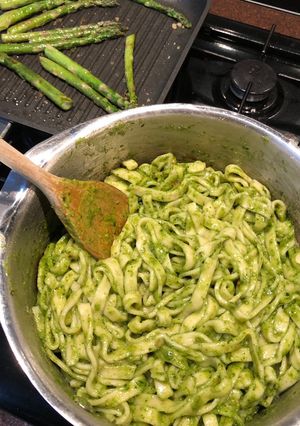 A picture of Gluten free pasta dough.