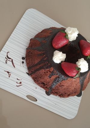 عکسی از دستور کیک شکلاتی