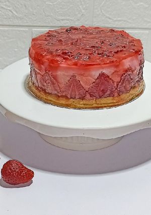 Foto resep Strawberry Cheesecake