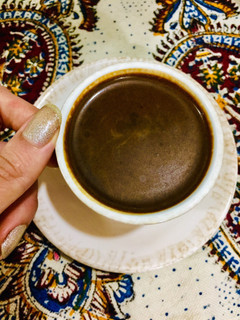 عکسی از دستور قهوه ترک