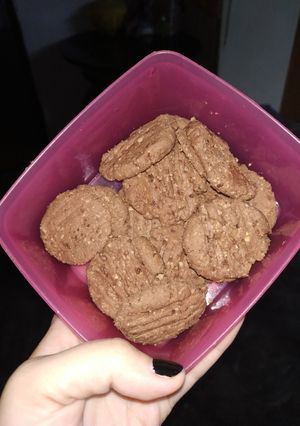 Foto resep Oat chocolate cookies teflon