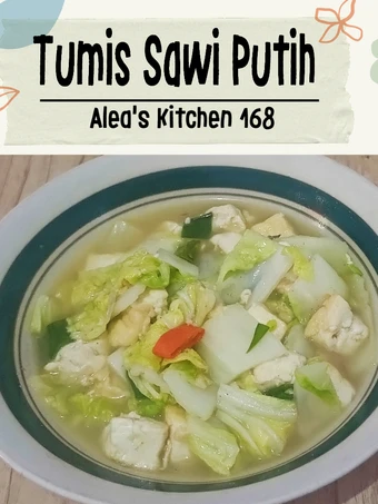 Cara Gampang Membuat Resep #120 Tumis Tahu Sawi Putih yang Bikin Ngiler Anti Ribet, Sempurna