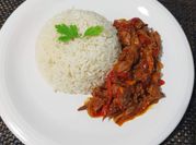 Una foto de puchero de res
