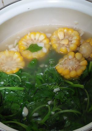 Foto resep Sayur bayam gurih ga pake ribet