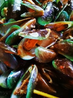 Foto resep Kerang hijau saos padang