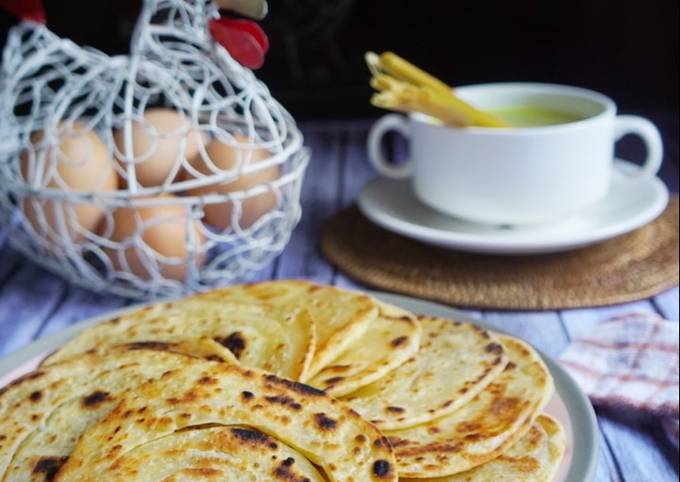 Resep Roti Maryam Simple Oleh Wiwiedarre Wiwied Bachtiar Cookpad