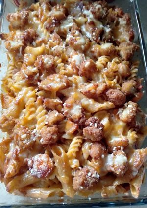 Foto resep Bake pasta dgn toping ayam