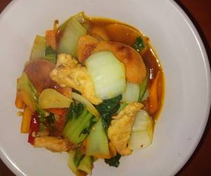 Resep Mudah Tumis pokcoy ayam sosis Praktis Enak Resep Mudah Tumis pokcoy ayam sosis Praktis Enak