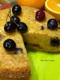 Eggless Cherry Orange Cake – Using Boiled Orange