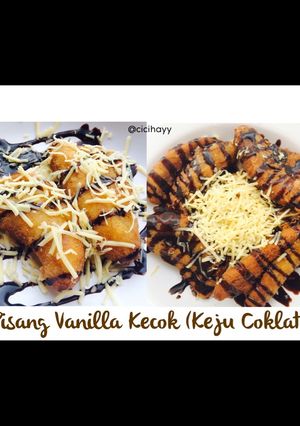 Foto resep Pisang Vanilla Kecok (Keju-Coklat)