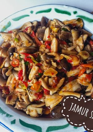 Foto resep 6 Jamur sawit pedas