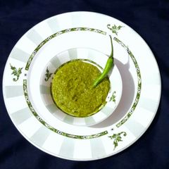 A picture of Green Chilli Sauce.