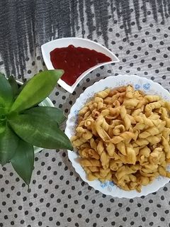 عکسی از دستور چیپس پاستا😋