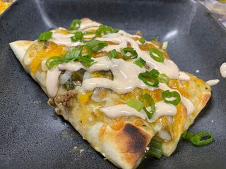 Beefy Poblano Enchiladas