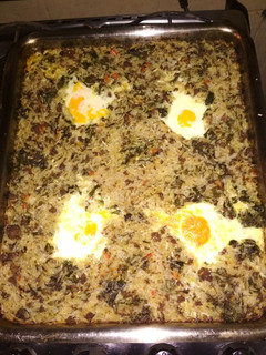 Una foto de Acelga con arroz