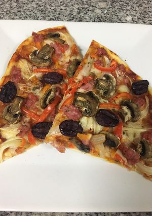 Una foto de Masa de pizza sin levadura