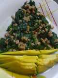 Espinacas al ajillo