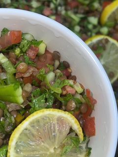 صورة لوصفة سلطة صحيه ومنعشه صيفيه🌞