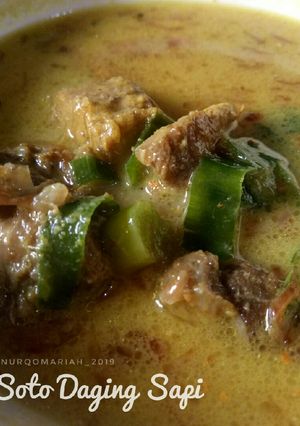Foto resep Soto Daging Sapi