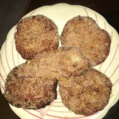 A picture of Kaddu Jaggery Rava Cutlets.