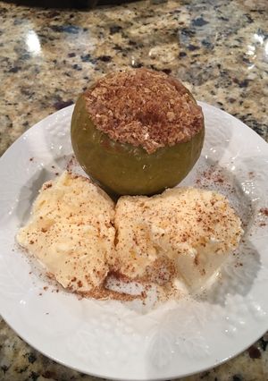 A picture of Stuffed Apple Streusel.