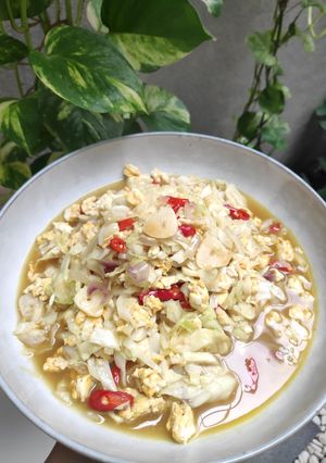 Foto resep Sayur Kol Bumbu Kari