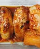 Gà kho kim chi đơn giản mà cực ngon