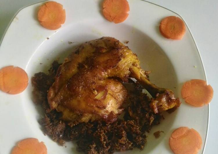Resep: EnakAyam goreng lengkuas