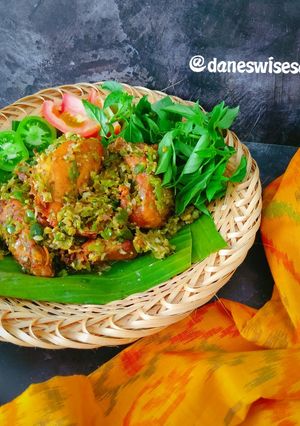 Foto resep Ayam Lado Mudo / Ayam Cabai Hijau