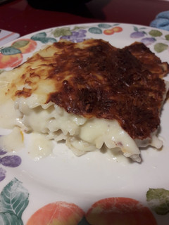 Una foto de Canelones de atún