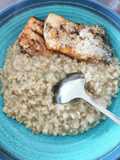Bubur Oat salmon