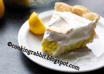 Unique Recipe Pie lemon Delicious and Healthy