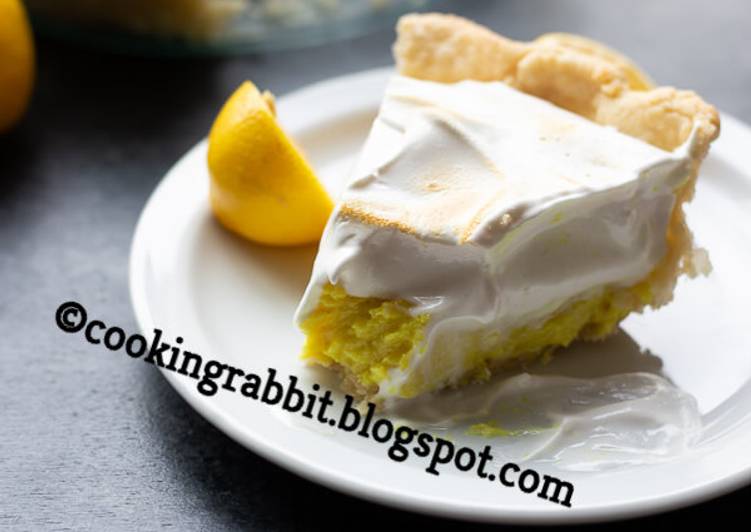 Recipe of Homemade Pie lemon