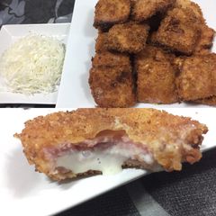 A picture of Ham Cutlets.