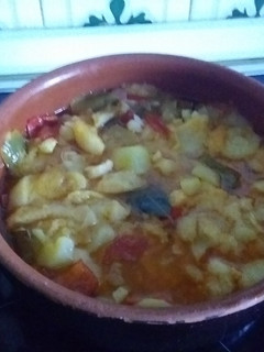 Una foto de Sopitas de patatas por el chef David rico rico arribererchi