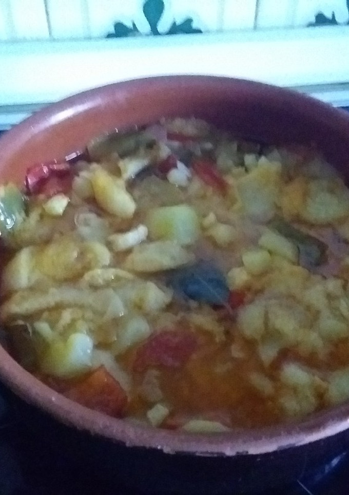 Una foto de Sopitas de patatas por el chef David rico rico arribererchi