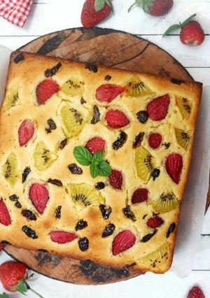 Foto resep Fruit Pastry Cake