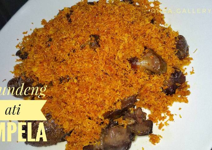 Ini dia! Resep buat Serundeng ati ampela  istimewa