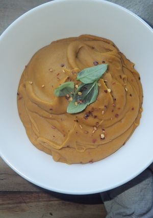 A picture of Moroccan Lentil & Carrot Soup.