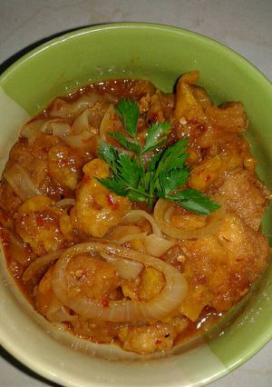 Foto resep Seblak Kwetiau, siomay kering dan tahu kering seuhah
