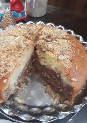 عکسی از دستور کیک سیب ودارچین