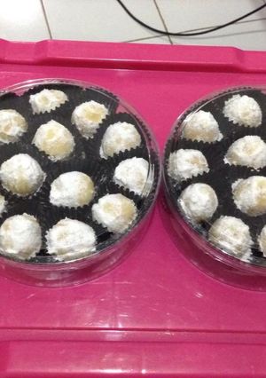 Foto resep Kue salju klasik