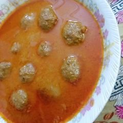 A picture of Beef Kofta Curry.