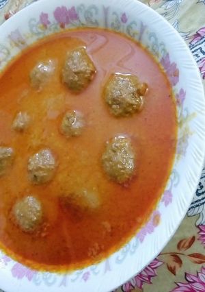 A picture of Beef Kofta Curry.