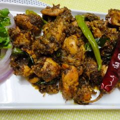 A picture of Chicken Pepper Fry.