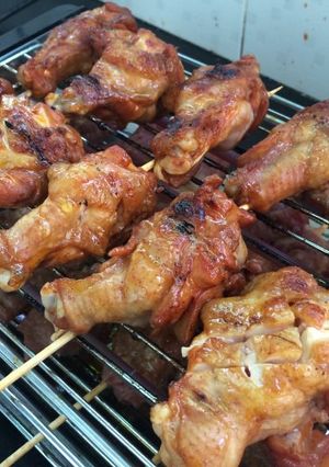 รูปของ ไก่ย่างร้อนๆจ้า