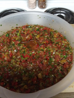 A picture of My Homemade Salsa!!!.