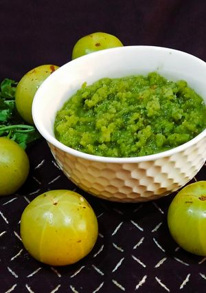 A picture of Amla Spicy Chutney.