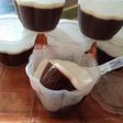 Puding coklat fla susu ala kfc